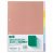 T2PI-A4-6N インデックス（PP） A4タテ 2穴 6山 40組セット 汎用品