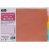 T2PIA4E-5N インデックス(PP) A4ヨコ 2穴 5山 汎用品