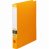 CRFA4S-O Oリングファイル A4タテ 2穴 背幅35mm オレンジ 10冊セット 汎用品 (911-0210) 1セット