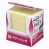 3M 5002-Y ポスト・イット パワーパック ふせん 再生紙 75×25mm イエロー (015-9845) 1パック＝40