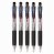 トンボ BC-TRC205P 3色油性ボールペン リポーター3 0.7mm (軸色 透明) 業務用パック (517-8353) 