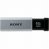 SONY USM16GT S USBメモリー ポケットビット Tシリーズ 16GB シルバー キャップレス (487-5697)