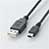 ELECOM U2C-M30BK USB2.0ケーブル（mini-Bタイプ）