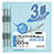 コクヨ フ-V11-3B フラットファイルV（樹脂製とじ具） B5タテ 150枚収容 背幅18mm 青