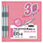 コクヨ フ-V11-3P フラットファイルV（樹脂製とじ具） B5タテ 150枚収容 背幅18mm ピンク