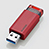 ELECOM MF-PKU3016GRD USBメモリー 16GB レッド