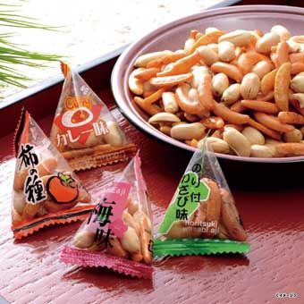 変り種の柿ピー詰合せ（缶入り）