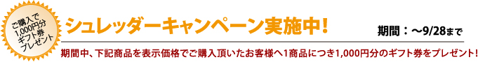 シュレッダーキャンペーン