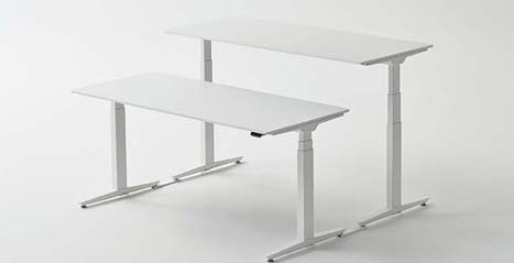 オフィスデスクの高さについて