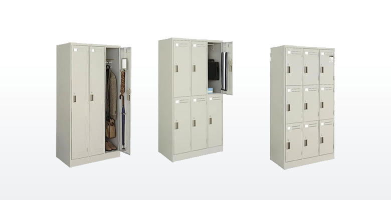 ワードローブ （ コクヨ ） ニューグレー / NS　幅：800　奥行：450　高さ：2130　カラー：ニューグレー コクヨ LKロッカーシリーズの通販法人オフィス家具のオフィネット