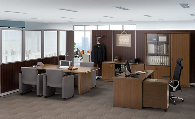 LPX-0909-BR 高さ900 幅900 ブラウンの通販｜法人オフィス家具のオフィネット 生興 パーテーションLPX 正規保証