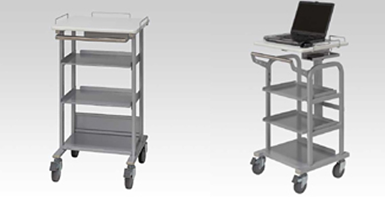 同梱・代引不可ナカキン　電子カルテカート　固定式　DCT-90C-W ナカキン 電子カルテカート 固定式 DCT-90C-W ナカキン 電子カルテ