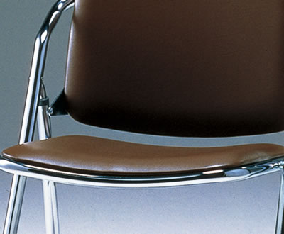 SCF12-CX パイプ椅子 ハイバック ブラック 4脚セットの通販｜法人オフィス家具のオフィネット SVV-2 サンケイ 安い限定品