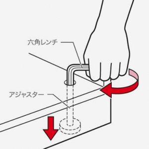 アジャスター機能