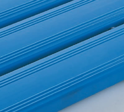 MR-093-311-3 テラモト 抗菌安全スノコ 400×900mm 青の通販｜法人