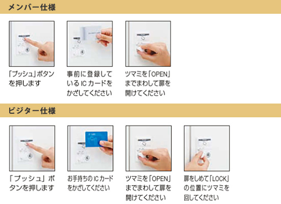 メンバー仕様の説明