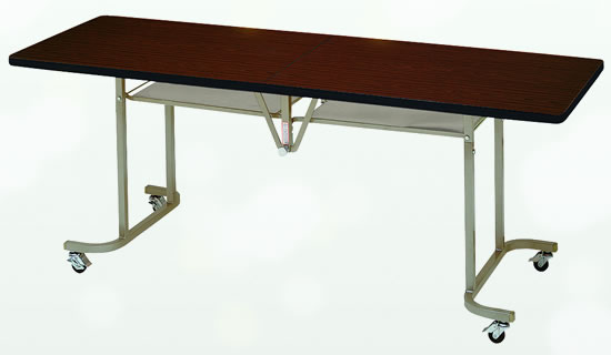 LK-1845S-TK ニシキ工業 フォールディングテーブル 角型 ソフトエッジ