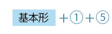 基本形+1+5