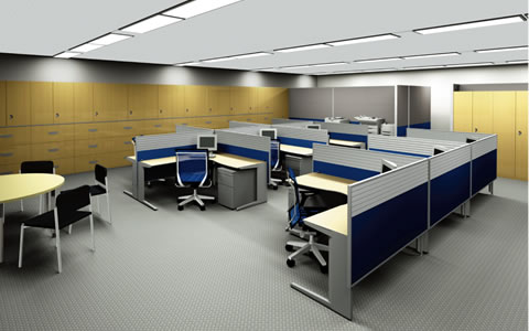 オフィス空間を有効利用するには 2 〜柔軟性のあるレイアウト〜