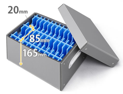 小さなBOXは一時保管に最適