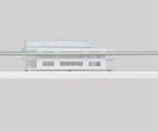 L7ZLFG-MT43 両面 ガラス戸上置棚タイプ 引出し付 幅1800mmの通販｜法人オフィス家具のオフィネット オカムラ 実験台 正規店新作