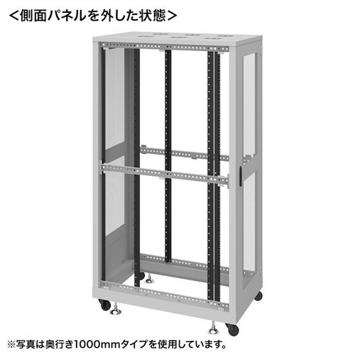 側面パネルを外した状態