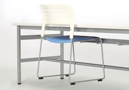 (直送品)ニシキ 食堂テーブル 6人掛 ホワイト RFH-1875-WH