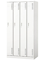 ALN3X-W ナイキ ロッカーALN 3人用ワイドタイプ 幅1050 シリンダー錠 ALN3X-W ナイキ ロッカーALN 3人用ワイドタイプ 幅1050 シリンダー錠