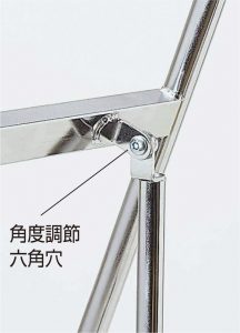 角度調整方法(片面タイプのみ)