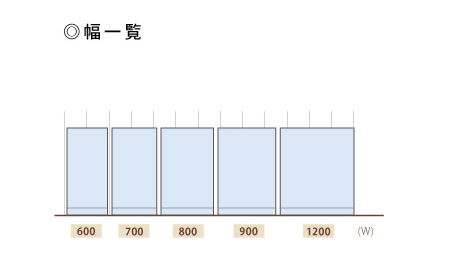 MPシリーズ幅一覧