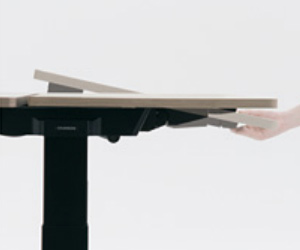 <b>天板角度調節</b>