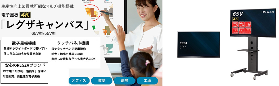 レグザキャンバス