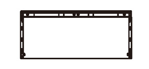 スクエアタイプ幅1400mm×奥行600mm