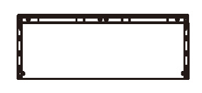 スクエアタイプ幅1600mm×奥行600mm