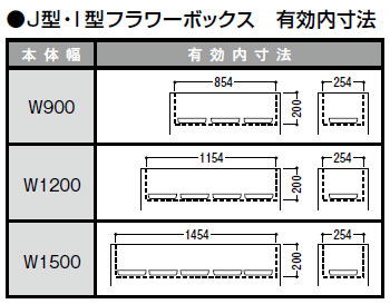 SFN-1500IN3 生興 フラワーボックス 幅1500 ナチュラルの通販｜法人