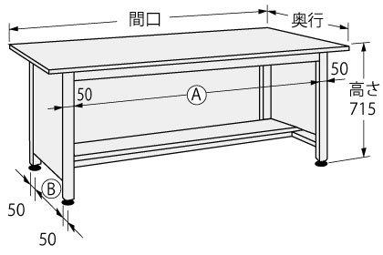 KFT-1575 サカエ 実験用作業台幅1500 トレスパ天板の通販｜法人