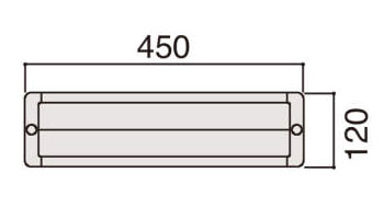 長方形450W