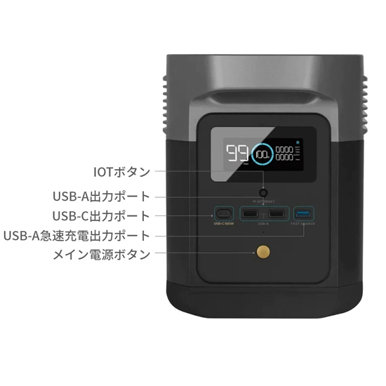 ポータブル電源・103Wh(取扱説明書付属） ポータブル電源・103Wh(取扱説明書付属） 販売済み