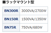 ラックマウント型UPSの高出力力率