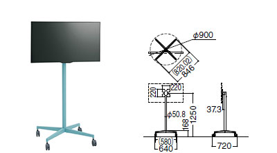 スタンド本体 標準モニタータイプ