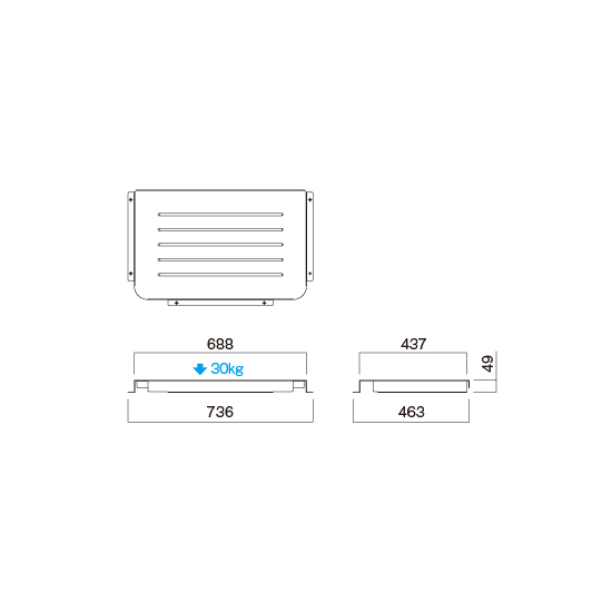 寸法図（PHP-S/B6208）