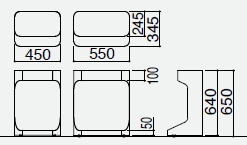 マルチワゴンハイ寸法図