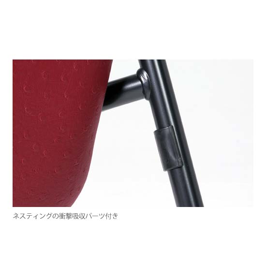 折りたたみ時の衝撃を吸収するパーツが付属しています。