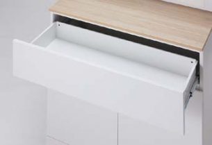 本体収納部(引出・下部両開き仕様)