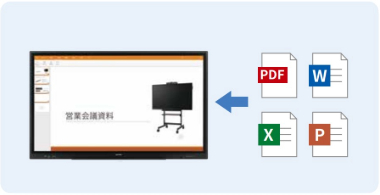 OfficeやPDFを活用