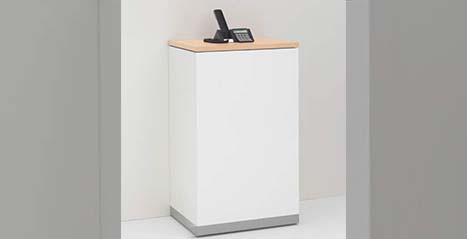 オカムラ 無人受付カウンター SEシリーズの通販【法人オフィス家具の