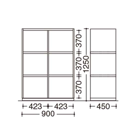9BCKAB-ZA75　寸法図