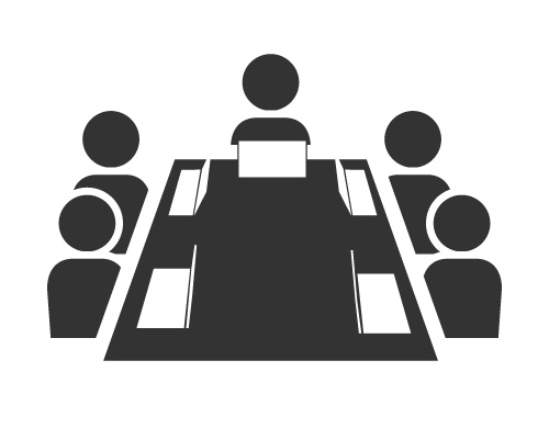 会議室にいるのに各自がPC画面だけを見ている