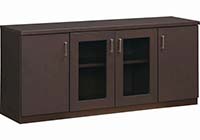 サイドボード 幅1600×奥行450×高さ700mm ダークブラウン