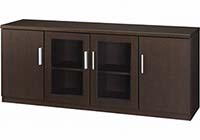 サイドボード 幅1720×奥行450×高さ705mm ダークブラウン